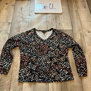 Tribal patterned blouse S